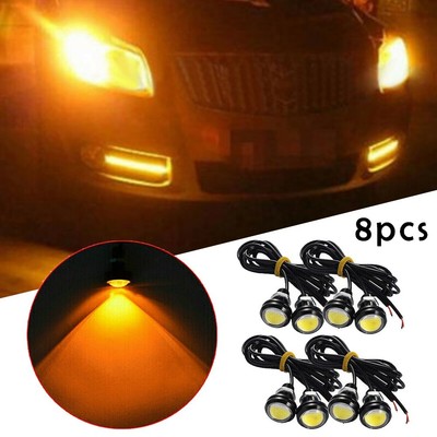 Neu Kühlergrill Licht LED Leuchten Komponenten Außen für Ford Raptor Style LED