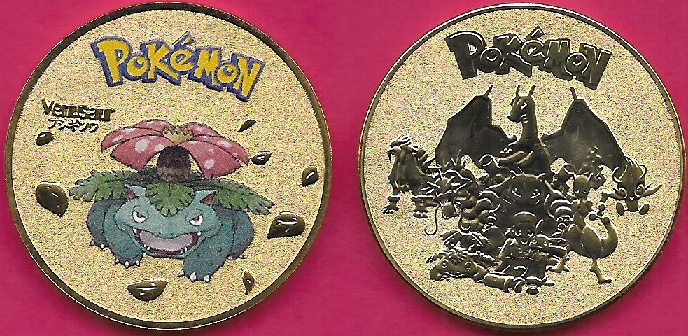 MEDAL POKEMON VENUSAUR (JAPANESE: フシギバナ FUSHIGIBANA)IS A DUAL
