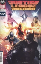 Justice League of America #29B Mattina Variant VF 2018 Stock Image