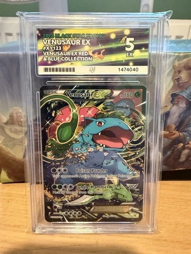Pokemon TCG Venusaur Ex XY123 Black Star Promo Ace 5