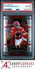 2021 PANINI SELECT #2 PATRICK MAHOMES II PSA 10