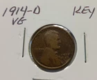1914-D VG Lincoln Wheat Cent Key Date
