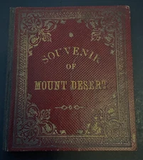 1890's Souvenir of Mount Desert Bar Harbor Maine 32 Views West End Marlborough