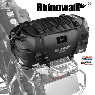 Rhinowalk Warrior 40L Roll Top Waterproof Dry Bag Motorrad Heckrucksack