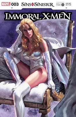 IMMORTAL X-MEN #3 MARCO TURINI EXCLUSIVE EMMA FROST TRADE DRESS VARIANT 2023 NM
