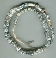 Perles de commerce africain anciennes anciennes perles de pierre de granit Dogon anciennes Djenne Mali