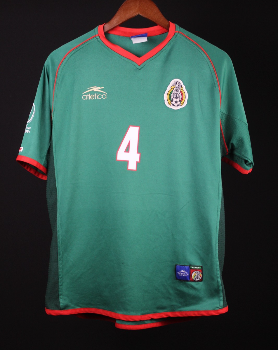 Mexico Jersey Atletica World Cup 2002 Small #4 R. MARQUEZ | eBay