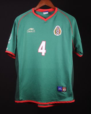 Mexico Jersey Atletica World Cup 2002 Small #4 R. MARQUEZ | eBay