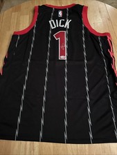 Gradey Dick Toronto Raptors Autographed Jersey JSA Certified