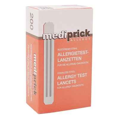 MEGRO 200 Medi-Prick Allergielanzetten steril Allergietest Blutlanzette Einstich 0,9mm