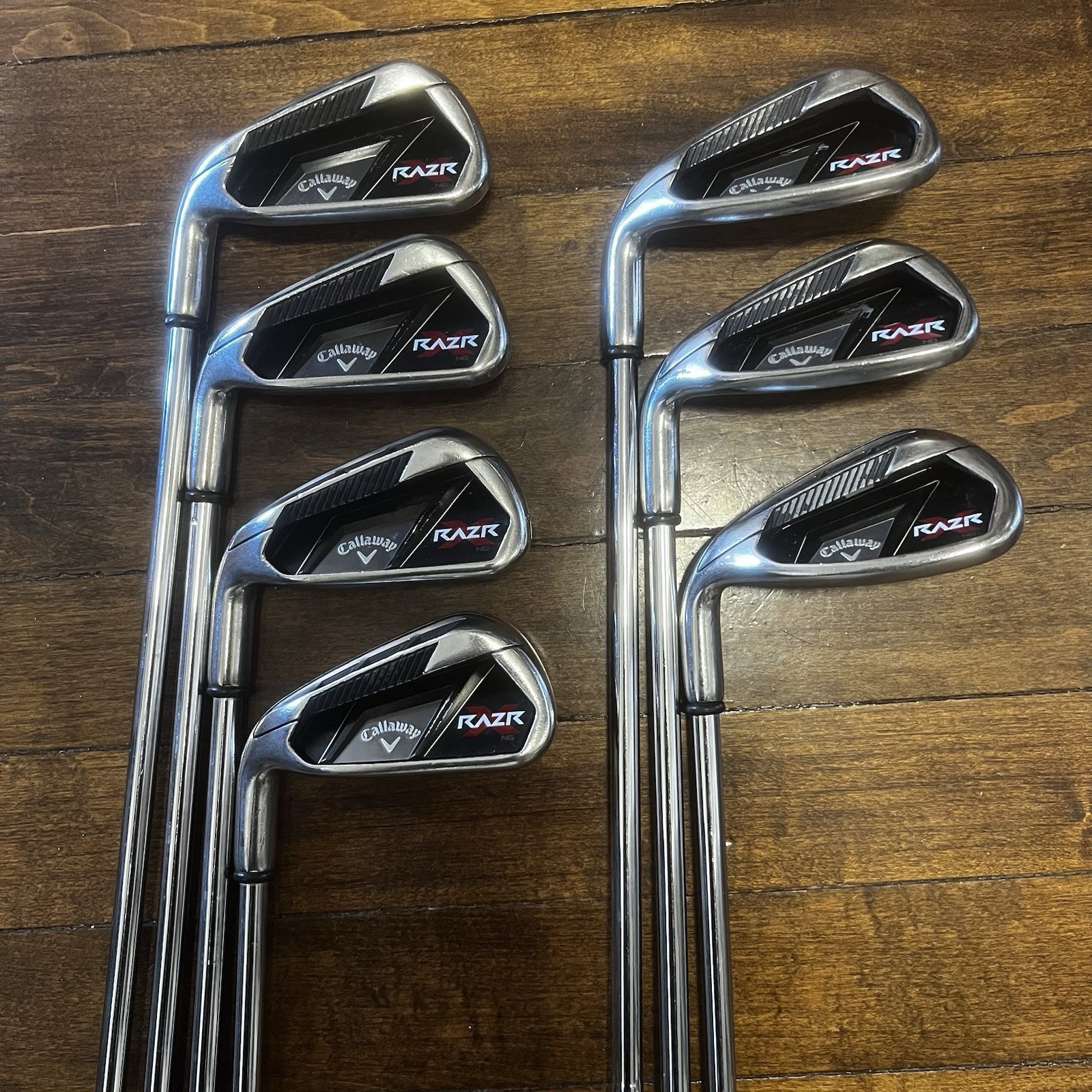 Callaway Razr X Iron Set 4-PW-AW (MISSING 8 IRON) LH Men's U