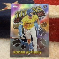 2026 Topps Titans Of The Game ROMAN ANTHONY (RC) #TOG-9 Red Sox ROOKIE