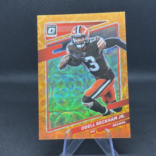2021 Panini Donruss Optic Orange Scope Prizm Odell Beckham Jr. /79 #138 Browns