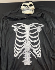 Spirit Halloween Skull Mask with Shirt Face Costume