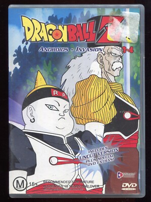 Dragonball Z Androids - Invasion DVD M Region 4