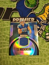 2019 Panini Prizm T.J. Hockenson RC Premier Jersey