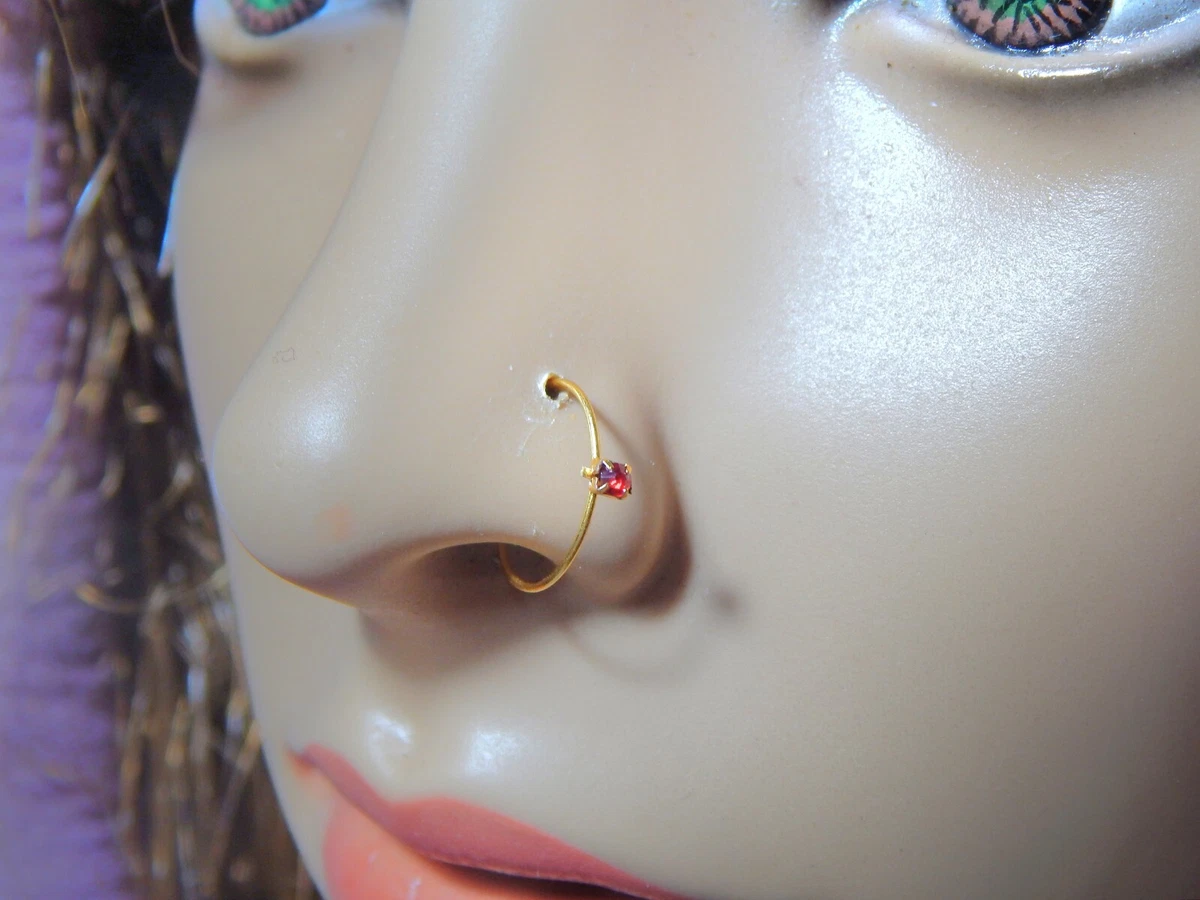 Simple gold nose shop ring designs with price