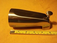Chrome Universal Style Bath Tub Diverter Spout