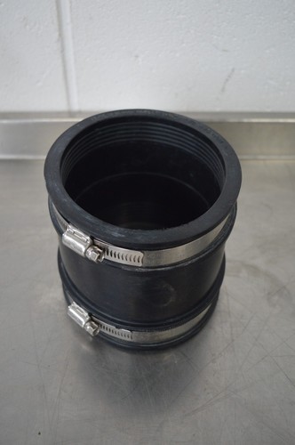 Heavy Duty 125mm Rubber pipe connector RD125 2 Jubilee clips FREE P+P - Picture 2 of 11