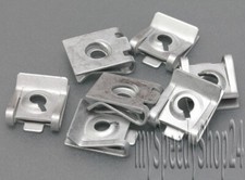 20 x Halteklammer Blechmutter Clips für Audi Seat Volkswagen Ford BMW Opel Mazda