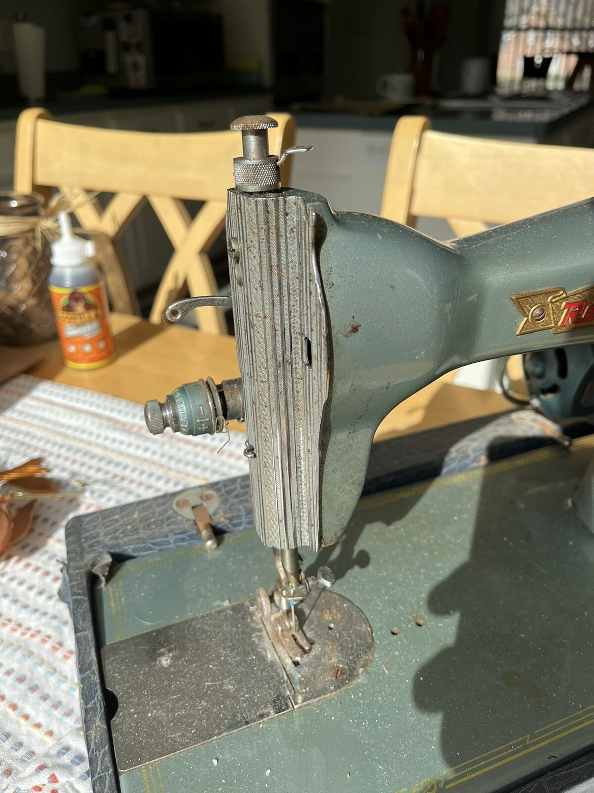 Vintage Remington Deluxe Precision Family Sewing Machine Japan