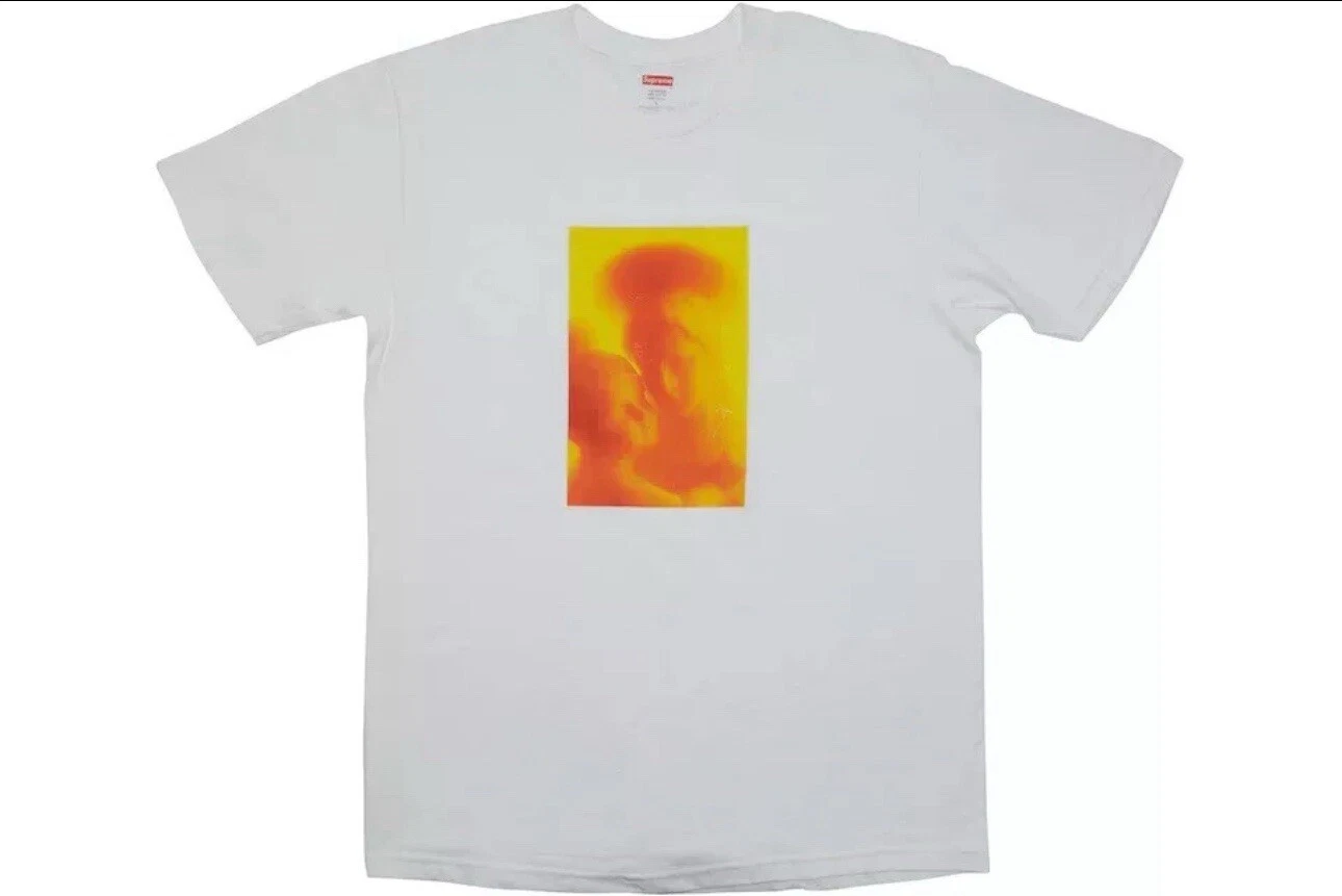 Tee shirt blanc suprême Vierge et enfant taille L Andres Serrano