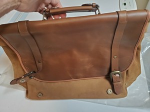 saddle bag briefcase