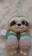BOOGINHEAD Pacipal Sloth Pacifier Holder Plush Crinkle Baby