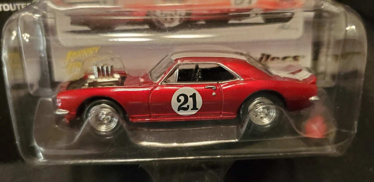 Voitures Miniatures Johnny Lightning 1:64 - Chevy Camaro SS 1967 & Vega Stinger 1972 - Neuf