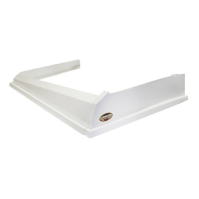 Dominator Race Products White 3 Piece Modified Aero Valance Kit Sport Mod Set