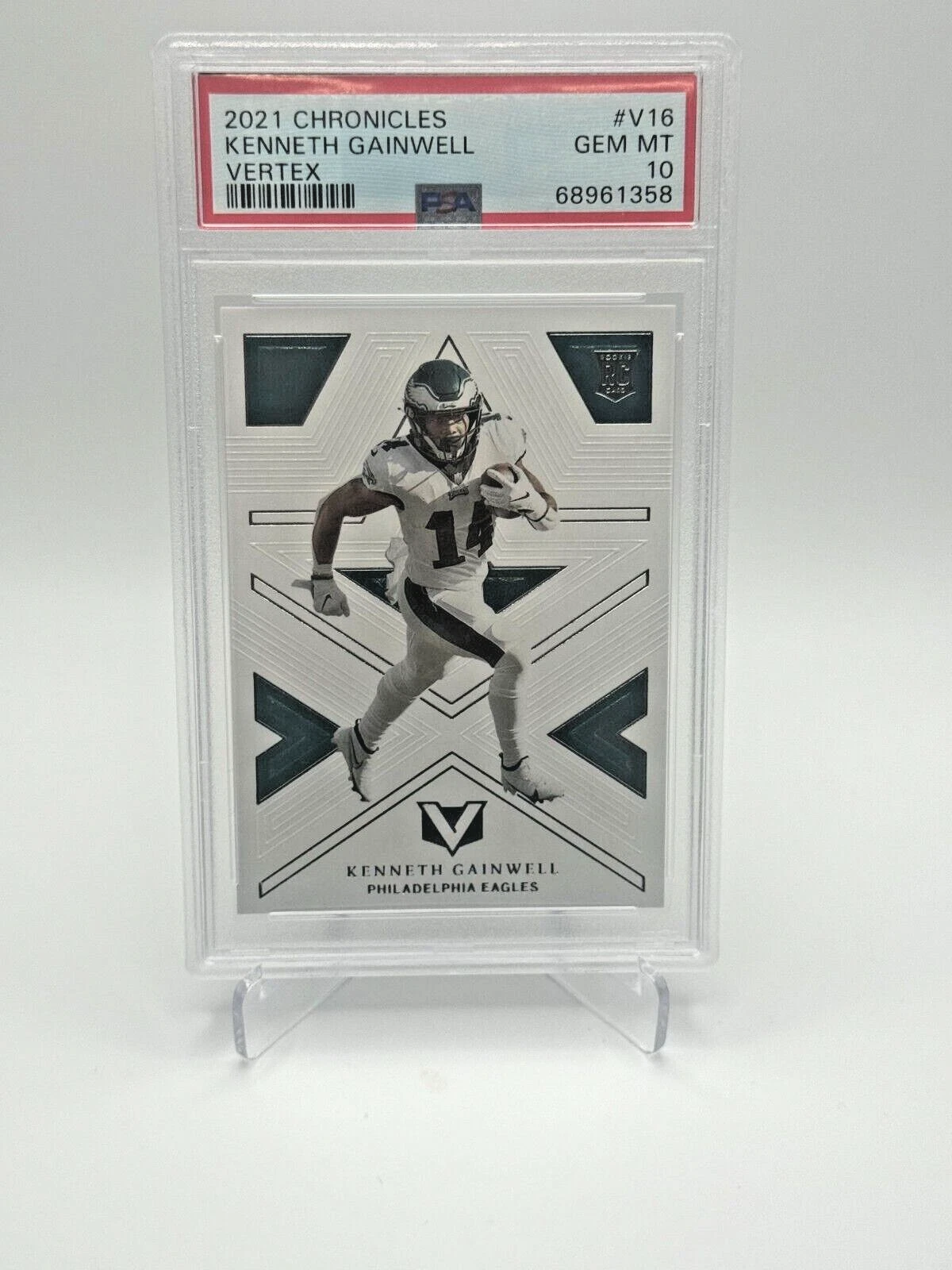 Kenneth Gainwell Panini Chronicles Vertex #V16 Base