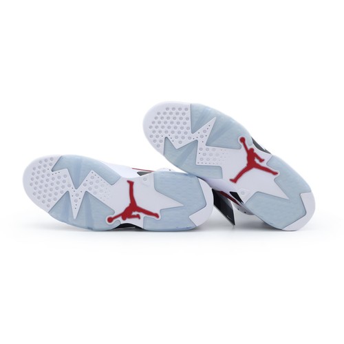 CT8529-106 Nike Air Jordan 6 Retro Carmine Red White Black Bordeaux (Men's) - Picture 6 of 10