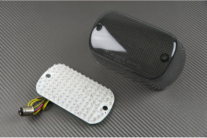 Feu arrière LED étanche avec clignotants intégrés pour Suzuki Boulevard C50
