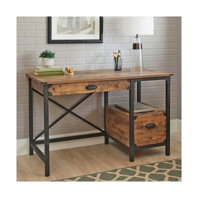 Better Homes And Gardens Rustic Country Desk Weathered Pine