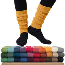 Leg Warmers Pure Alpaca de Colores Alpaca Wool Eco Leg Warmers Ballet Gaiters