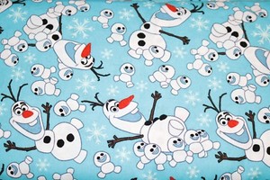 olaf crib sheets