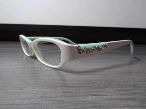 Tiffany&Co TF 2012-B Eyeglasses FRAMES 8001 Blue white Rhinestone 51-16-30 - 第 1/6 張圖片