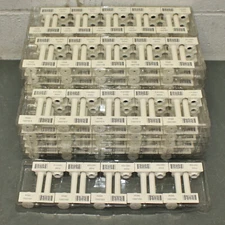 (200) TydenBrooks SnapTracker 1-1/4" Bolt Seals, White Truck Shipping Cargo Lock