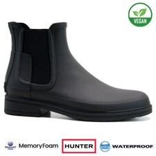 HUNTER MENS WATERPROOF CHELSEA DEALER WELLINGTON CASUAL COMFORT WALKING BOOTS