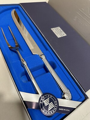 ZEPTER Linea Collection Stainless Steel Cutlery Knife & Fork Set NEW made in USA
