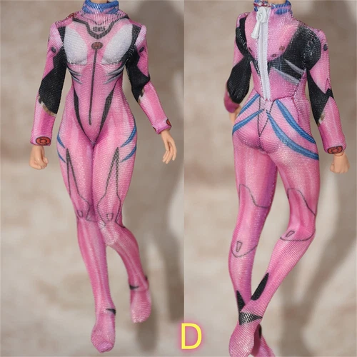 1/12 weibliche Strumpfhosen Kampf Overall Body Kleidung Passform 6" TBL PH Actionfigur - Bild 12 von 40