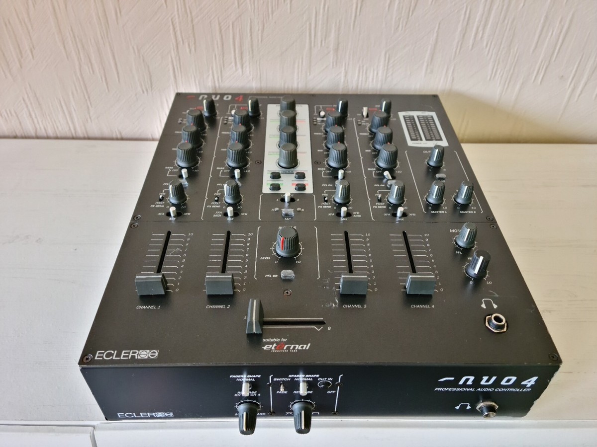ECLER NUO4 DJ ミキサー ECLER(エクラー) ／ NUO4.0 - DJミキサー - の激安通販