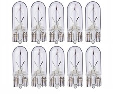 Flosser 194 2825 168 W5w 5w Ten Bulbs Front Side Marker Light Replace Stock Dot