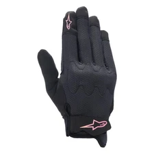 Alpinestars Stated Air Women's Summer Motorcycle Gloves Short Scooter Black Pink