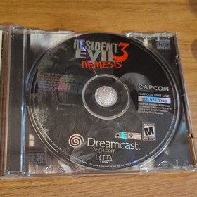 Capcom Resident Evil 3: Nemesis Sega Dreamcast 2000 CIB