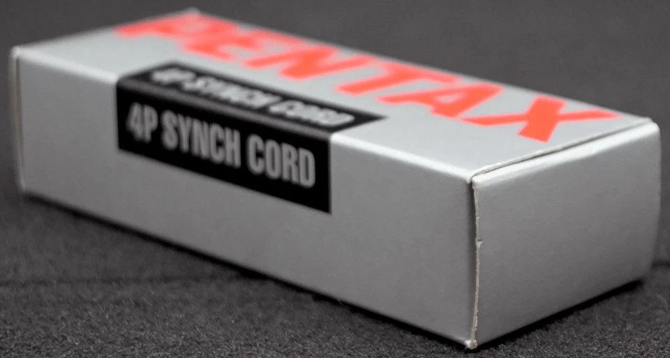 Cable sincronizado Pentax 37342 4P B - Cable sincronizado flash vintage - Nuevo en caja Foto 3 de 4