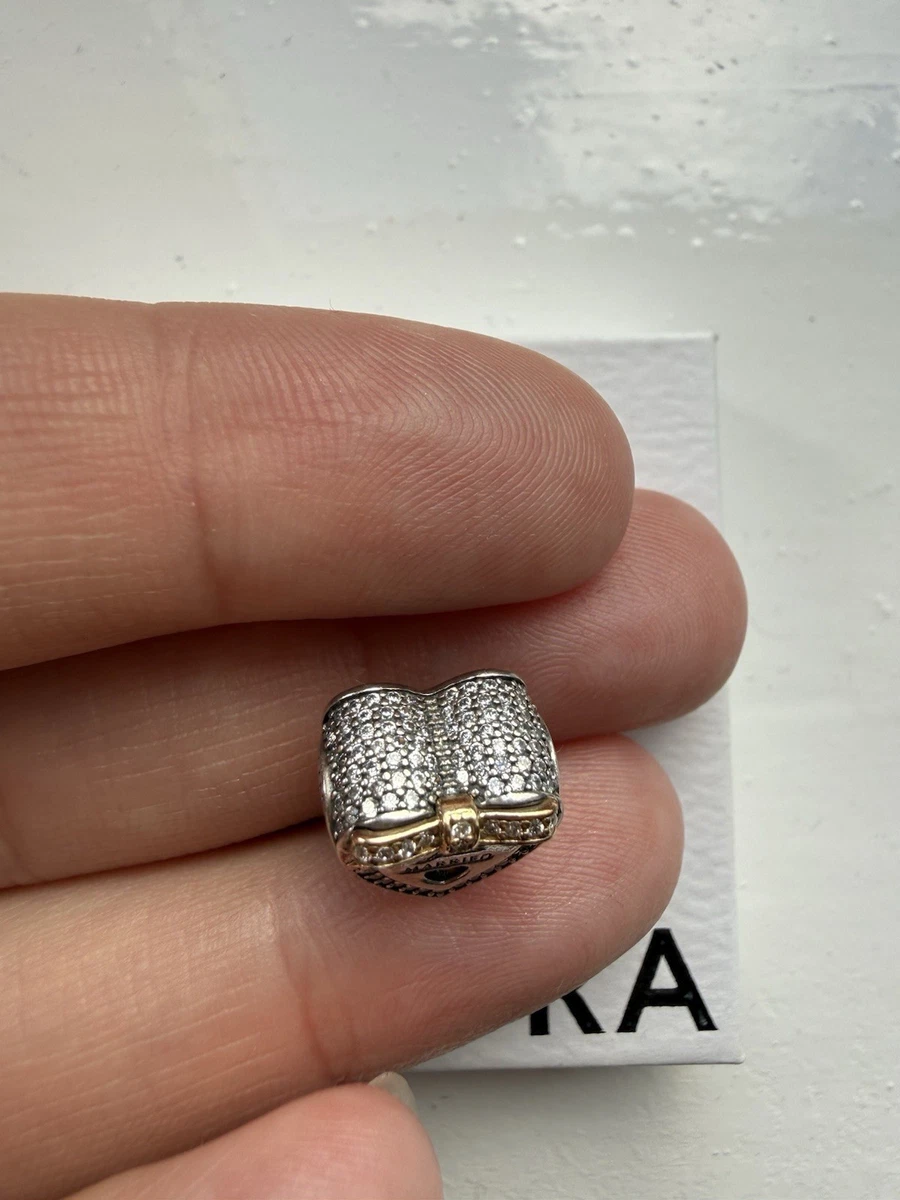 Original PANDORA Just Married Charm mit Box und Tasche. NEU
