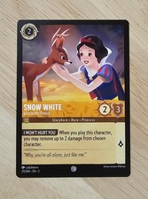 Snow White Disney Lorcana Card Snow White Lost in the Forest 23/204 NM