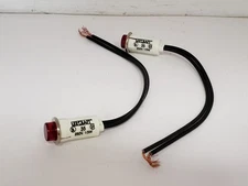 LEECRAFT 35R-2111 PILOT LIGHT RED NEON 250V 1/3W (LOT OF 2) NNB
