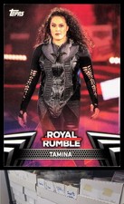 2019 Topps WWE Women's Division #RR-9 Tamina Royal Rumble - JL